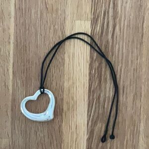 Tiffany & Co Elsa Peretti Open Heart Pendant